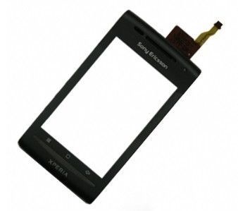 Сенсор (тачскрин) Sony Ericsson X8 Xperia (E15i) и рамкой черный 00587 фото