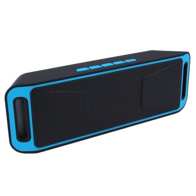 Портативная Bluetooth колонка SPS SC 208 blue 08211 фото