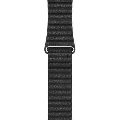 Ремешок для смарт-часов Apple Watch 38/40mm Leather Loop Black 14749 фото