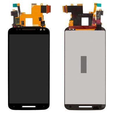 Дисплей для Motorola XT1570 Moto X Style, XT1572 черный 05308 фото