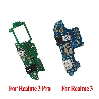 Нижняя плата Realme 3 Pro с разьемом зарядки, с разьемом наушников и микрофоном 20343 фото