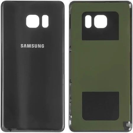 Задняя крышка для Samsung N930F Galaxy Note 7 черная, Black Onyx 11226 фото