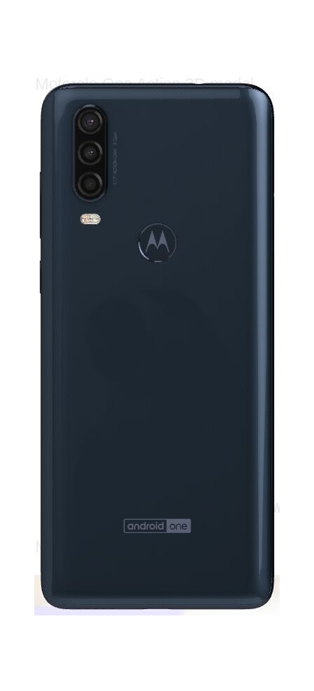 Задняя крышка для Motorola One Action XT2013-1 синяя Оригинал Китай 23729 фото