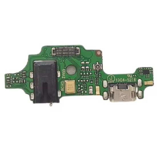 Нижняя плата для Tecno Spark 4 KC2, KC8, Camon 12 CC7 с разьемами зарядки и наушников, с микрофоном Оригинал Китай 30089 фото