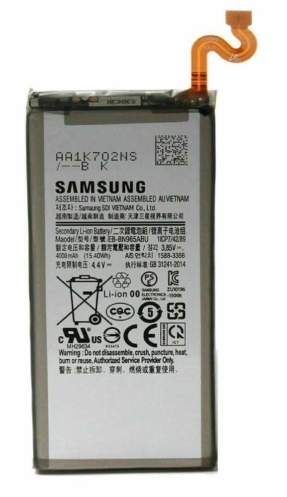 Аккумулятор Samsung EB-BN965ABU для N960 Galaxy Note 9 4000 mAh 20718 фото