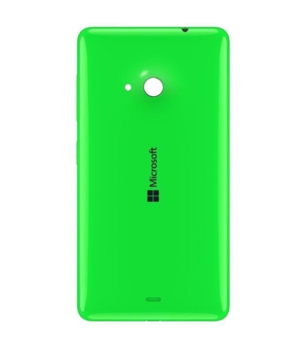 Задняя кришка для Microsoft (Nokia) Lumia 535 (RM-1090) зеленая 04631 фото