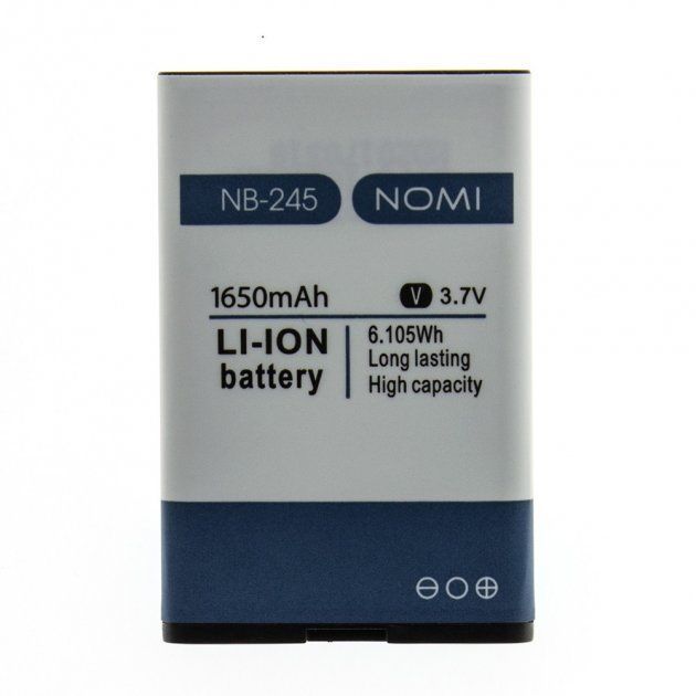 Аккумулятор Nomi NB-245 для i245 X-Treme 1650mAh 24263 фото