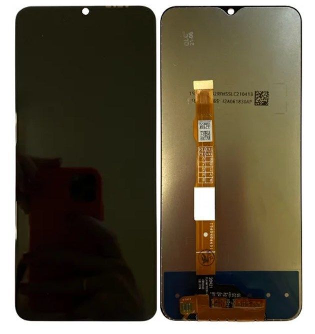 Дисплей для Vivo Y53s 2021 черный 25138 фото