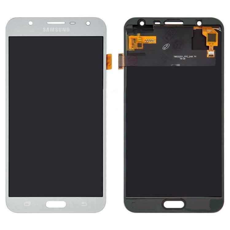 Дисплей для Samsung J701 Galaxy J7 Neo серебристый OLED 14589 фото