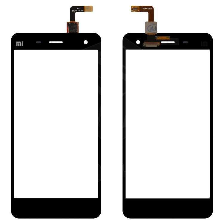 Сенсор (тачскрин) Xiaomi Mi4 черный 03282 фото