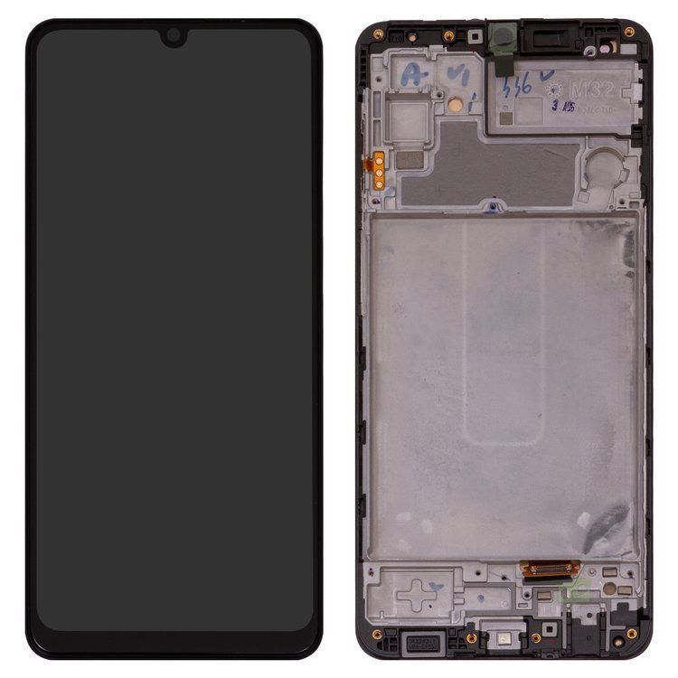Дисплей для Samsung M325 Galaxy M32 2021 4G с рамкой черный IPS (HD) FLYCDI 33789 фото