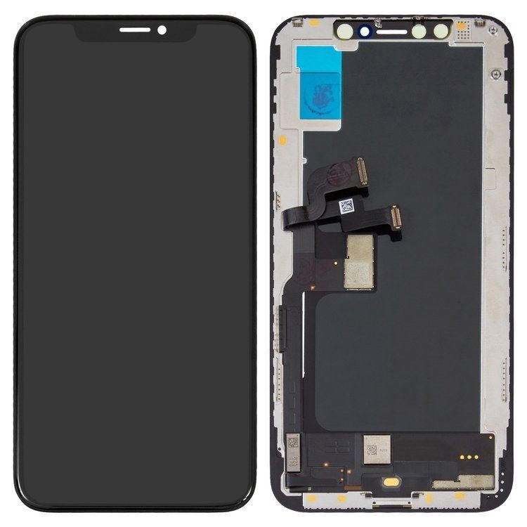 Дисплей для Apple iPhone XS черный Оригинал (переклейка) 23504 фото