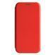 Чехол-книжка Premium Case под кожу Xiaomi Redmi Note 8 Pro (2019) красный 16585 фото 1