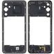 Рамка корпусу Samsung A057 Galaxy A05s чорна 32079 фото