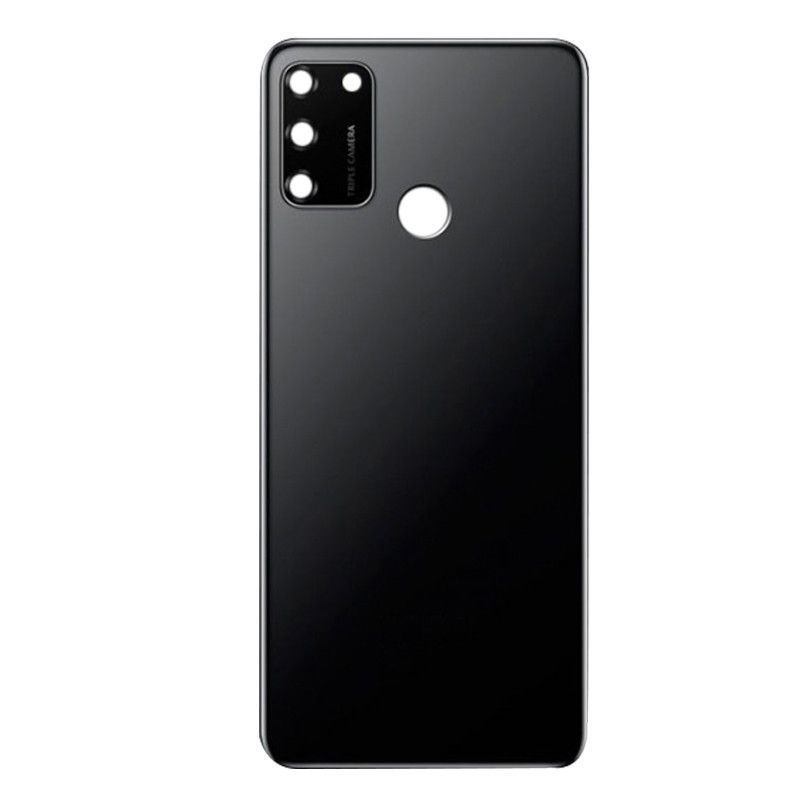Задняя крышка для Honor 9A, черная, со стеклом камеры, Оригинал Китай 21009 фото