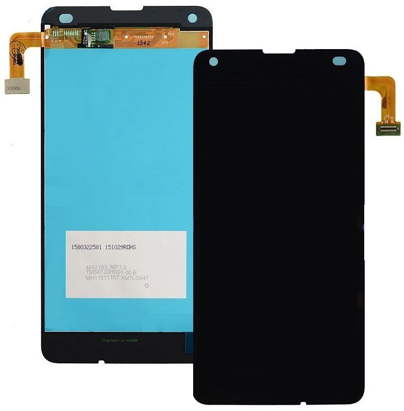 Дисплей для Microsoft (Nokia) Lumia 550 RM-1127, RM-1128 черный 04235 фото