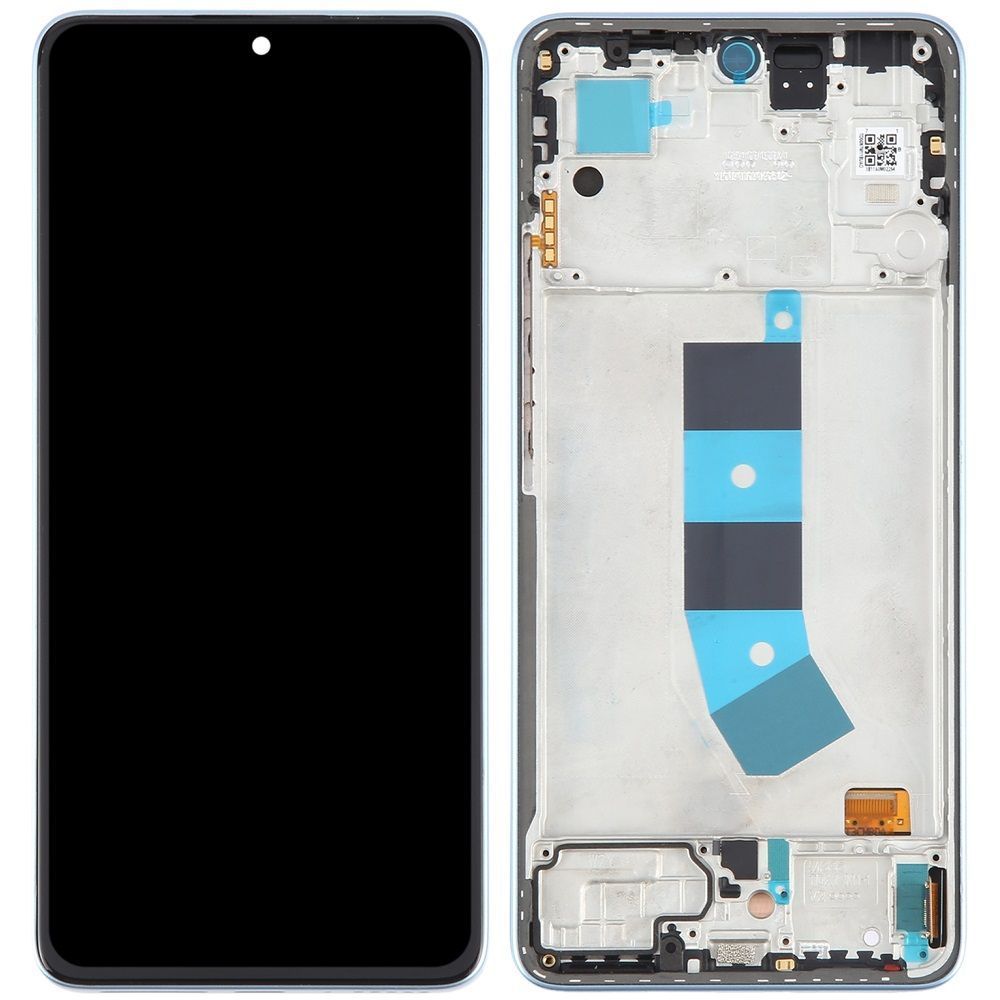 Дисплей для Xiaomi Redmi Note 13 4G 23129RAA4G, 23124RA7EO с рамкой синий OLED Хайкопия 30338 фото