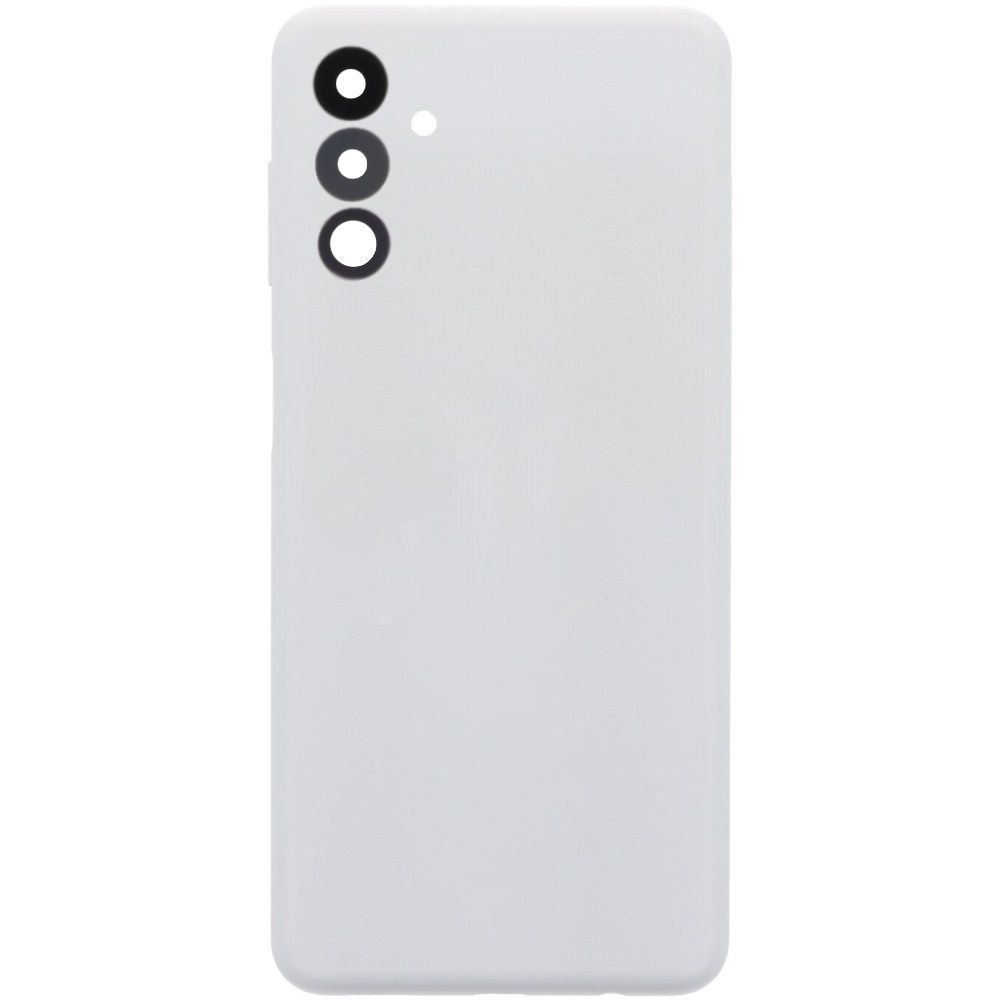 Задняя крышка для Samsung A047 Galaxy A04s белая со стеклом камеры 33337 фото