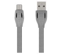 Кабель Wesdar T6 MicroUSB 1m 2A Grey 16732 фото