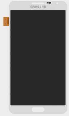 Дисплей для Samsung N7502 Galaxy Note 3 Neo Duos білий 02404 фото