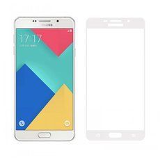 3D Защитное стекло для Samsung A310 Galaxy A3 (2016) белое 07951 фото