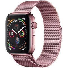 Ремешок для смарт-часов Apple Watch 42/44mm Milanese Loop Band Rose 14697 фото