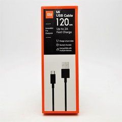 Кабель USB Xiaomi Micro-USB 1.2M Black 21455 фото