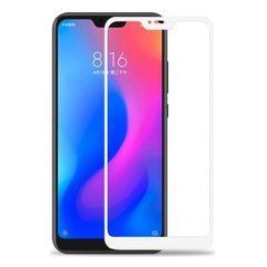 3D Защитное стекло для Xiaomi Redmi Note 6, Redmi Note 6 Pro белое (Full Glue) 12594 фото