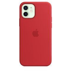 Чехол силиконовый Silicone Case для Apple iPhone 12 mini с поддержкой MagSafe Red 21685 фото