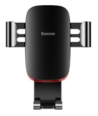 Автотримач Baseus Metal Age Gravity Car Mount Air Outlet Version (SUYL-D01) чорний 20315 фото