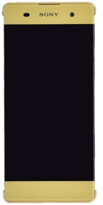 Дисплей Sony F3211 Xperia XA Ultra, F3212, F3213, F3215, F3216 и рамкой золотистый Оригинал Китай 23058 фото