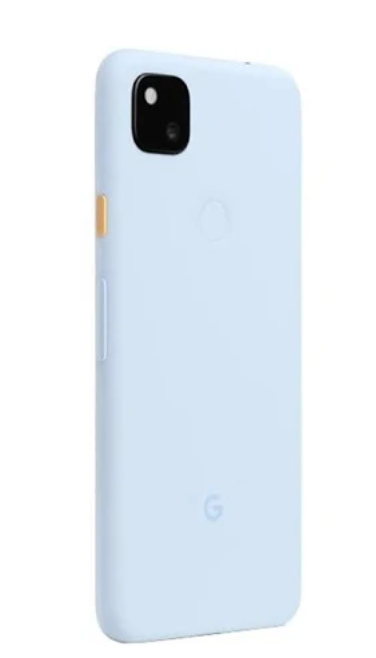 Задняя крышка для Google Pixel 4a, голубая, Barely Blue, Оригинал Китай со стеклом камеры 22672 фото