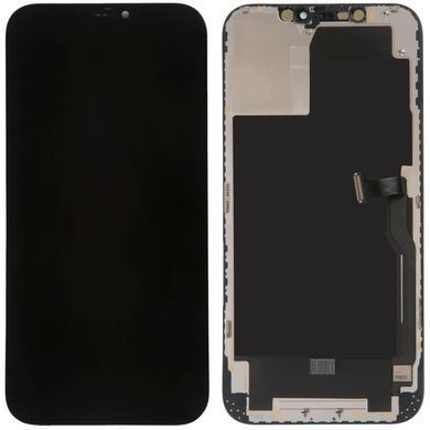 Дисплей для Apple iPhone 12 Pro Max чорний, IPS FHD GX IN-CELL 33287 фото