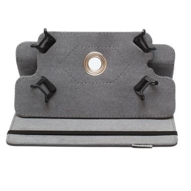 Чехол-книжка Lagoda 360 Clip stand 9-10 малиновый полиестр 17114 фото