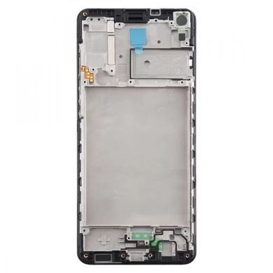Рамка дисплея для Samsung A217F Galaxy A21s чорна 23029 фото