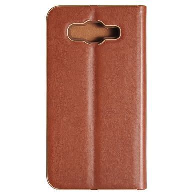 Чехол-книжка Florence TOP №2 Samsung J701 J7 Neo (2018) под кожу коричневый 14113 фото