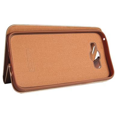 Чехол-книжка Florence TOP №2 Samsung J701 J7 Neo (2018) под кожу коричневый 14113 фото