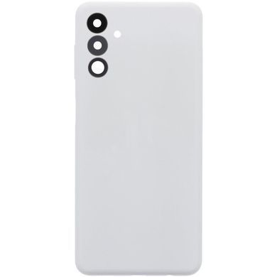 Задняя крышка для Samsung A047 Galaxy A04s белая со стеклом камеры 33337 фото
