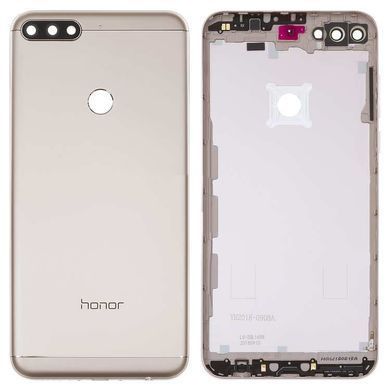 Задня кришка для Huawei Honor 7c Pro (LND-L29) золотиста 11908 фото