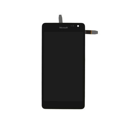 Дисплей для Microsoft (Nokia) Lumia 535 Dual Sim RM-1090, RM-1092 з рамкою чорний (CT2C1607FPC-A1-E) Оригінал Китай 06179 фото