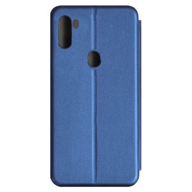 Чехол-книжка Premium Case под кожу Samsung A115F,M115F A11,M11 (2020) синий 18114 фото