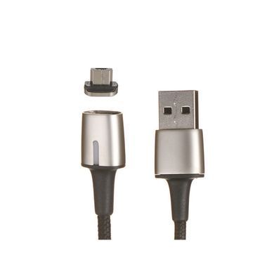 Кабель магнитный Baseus Zinc Magnetic MicroUSB 1.5A (2 метра) (CAMXC-B01) черный 20429 фото