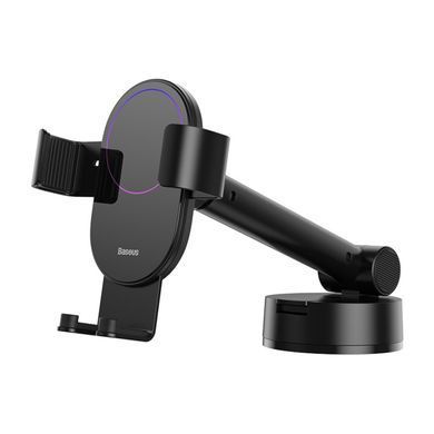 Автотримач Baseus Simplism gravity car mount holder with suction base Black (SUYL-JY01) 26785 фото