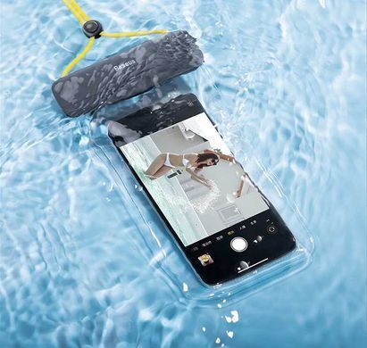 Чехол водонепроницаемый Baseus Let''s go Slip Cover Waterproof Bag White (ACFSD-D02) 20775 фото