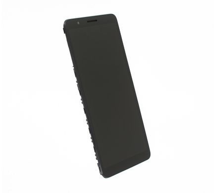 Дисплей для Samsung A013F Galaxy A01 Core з рамкою чорний (GH82-23561A) Оригінал 02694 фото