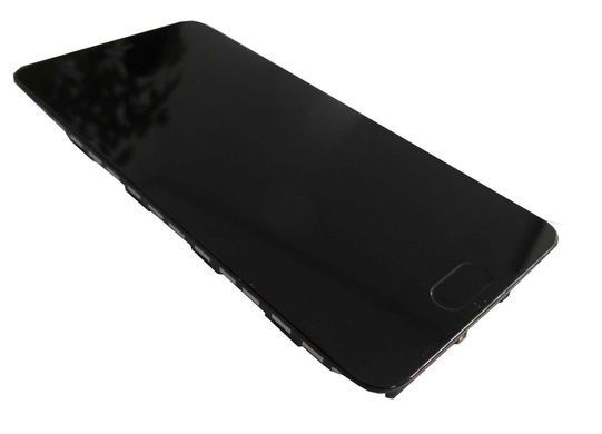 Дисплей для Huawei P10 (VTR-L09, VTR-L29) с рамкой черный, со шлейфом сканера отпечатка пальца 10334 фото