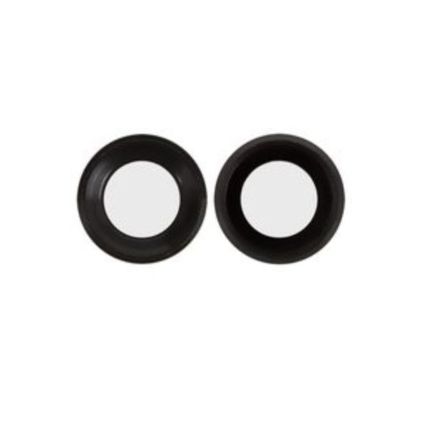 Стекло камеры Apple iPhone 6S Plus черное + кольцо 12049 фото