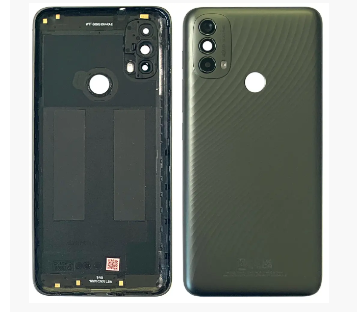 Задня кришка для Motorola XT2159 Moto E40 зі склом камери чорна Оригінал Китай 17304 фото