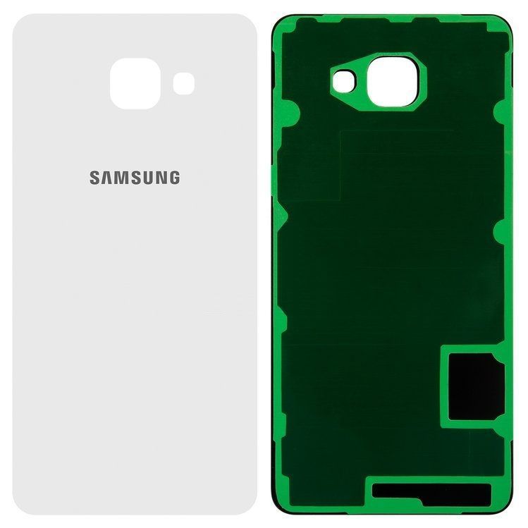 Задняя крышка для Samsung A710F Galaxy A7 (2016) белая 06210 фото