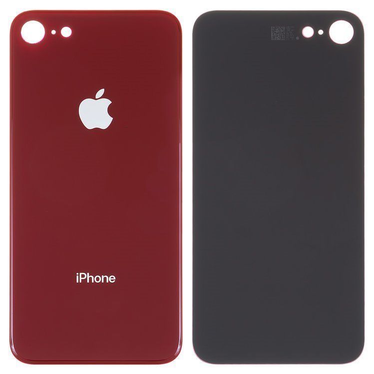 Задняя крышка для Apple iPhone 8 красная, с маленьким отверстием под камеру, Оригинал Китай 15878 фото